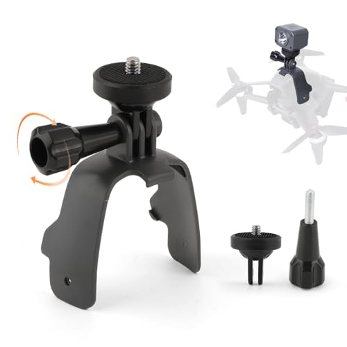 DJI FPV Extension Bracket & Gopro Pocket 2 Light Mount