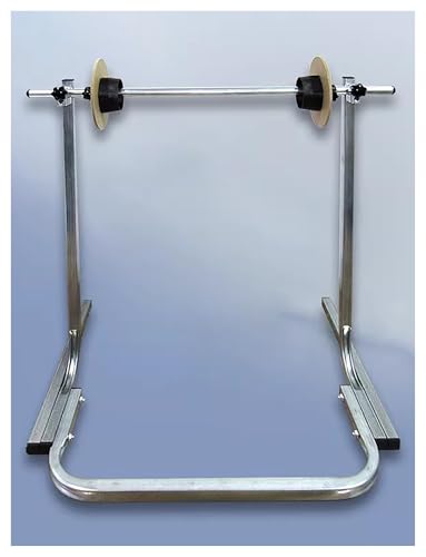 Soporte dispensador de plástico de burbujas de acero, organizador comercial de 65 cm para almacén