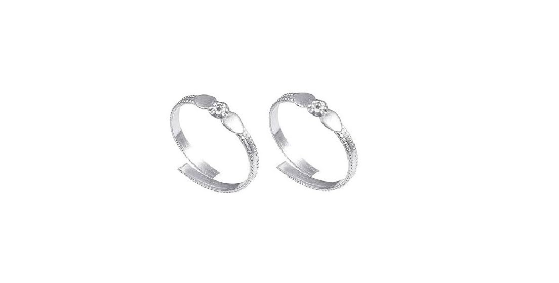 Fashion Accessories Toe Ring Artificial Plaine Simple and look cute Toe Rings (Bichhiya) Adjustable Jewelry for Women. (1 PAIR TOE RING)-picture-24