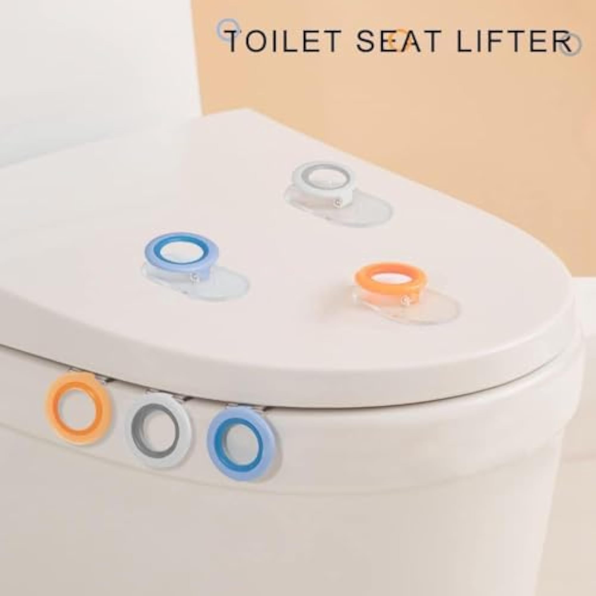 Toilet Seat Lifter Self-Adhesive Holder Clip