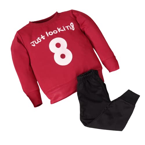 JAI FASHION� Kids New Fancy Trendy CottonLycra Full Sleeve Modern T-shirt With Pant Combo Set