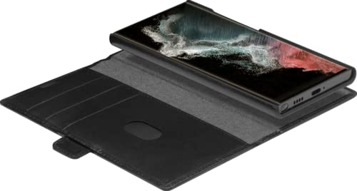 DBramante Portefeuille avec étui magnétique Lynge - noir pour Samsung Galaxy S22 Ultr