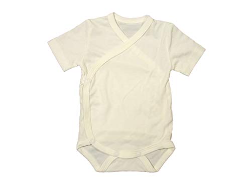 Kuli-Muli 5202 Lyocell - Fasciatoio a maniche corte, 50 cm, colore: Bianco