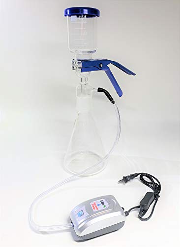 Lab Filtration Flask Kit with Filtr8 Vacuum Pump (1000ml)