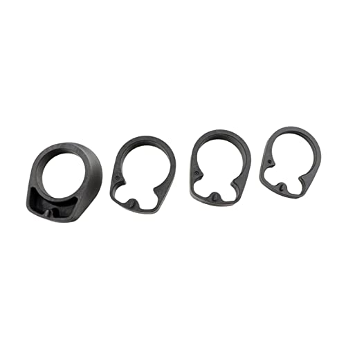 Vaveren 4X Bike Curved Handlebar Spacer Headset Set Tools Professional Adjustable for 28.6mm Front Stem and Mountain Bike Riding Front Fork Integrated, A