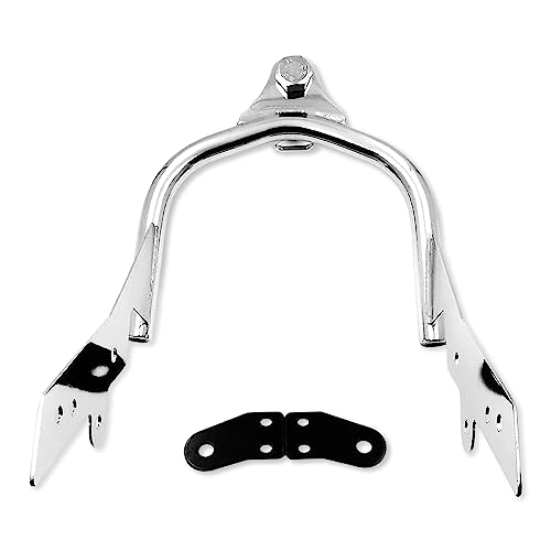 HTTMT MT502-006-CD Chrome Heavy Duty Trailer Hitch w/Ball Compatible with Harley Road Glide FLTR 1998–2001 2007–2008/ Road King FLHR 1994–2005 2008