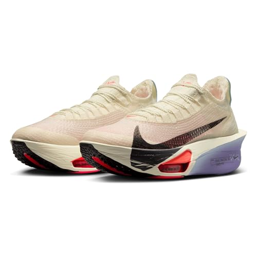 Nike Alphafly 3 Women's Road Racing Shoes (Coconut Milk/Dusty Amethyst/Glacier Blue/Off Noir)2