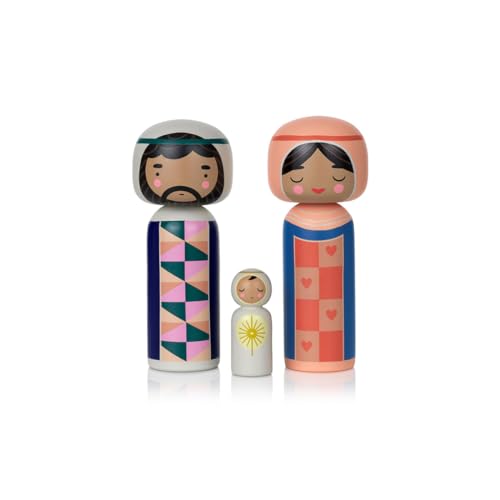 Lucie Kaas Sketch.inc - Kokeshi - Nativity Set