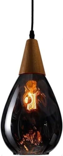 Lustre en verre d'eau E27 pour sublimer l'ambiance de votre entrée