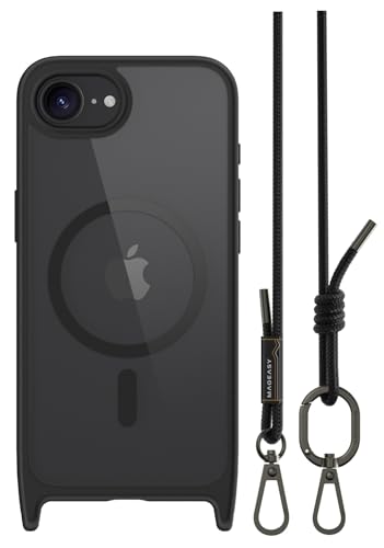 �yMagEasy�z iPhone 16e �Ή� �P�[�X �V�����_�[ �X�g���b�v �t�� �N���A �}�O�l�b�g �����O�t�� �ϏՌ� MIL�K�i �}�O�l�b�g�����O �X�}�z�P�[�X [ iPhone16e �A�C�t�H��16 e �Ή� ] iPhone 16 e �J�o�[ 