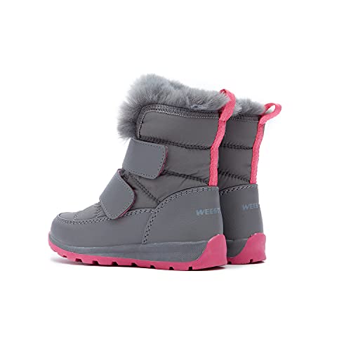 Weestep Grils Boys Winter Cold Weather Water Resistance Snow Boot(Toddler/Little Kid) #TOP4
