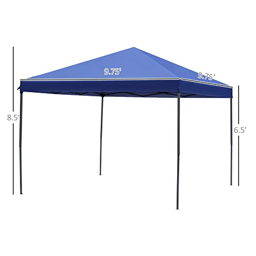 Outsunny Pop Up Canopy Tent with Mesh Netting #TOP17