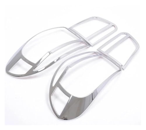 Cubierta cromada para luz trasera de VW Tiguan 2013-2015 con acabado elegante de alta resistencia