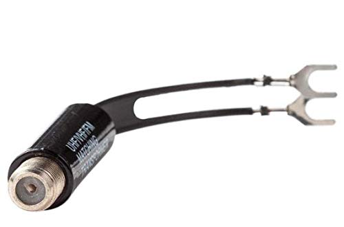 5 Pack Adaptador Antena UHF VHF FM 75 a 300 Ohm miniatura 5