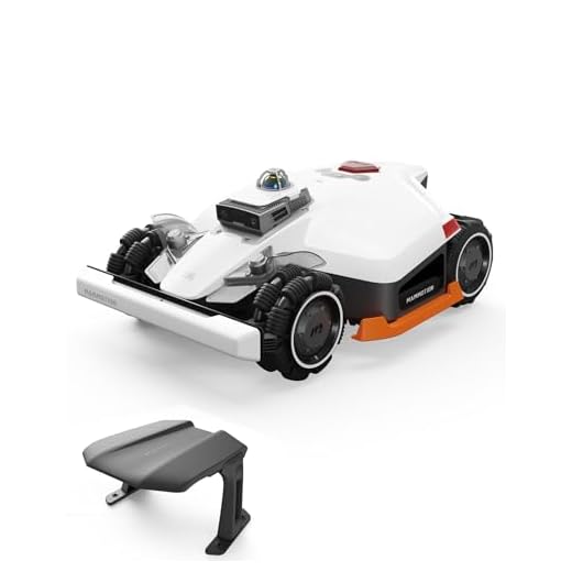 MAMMOTION LUBA 3 AWD 3000 Mähroboter ohne Begrenzungskabel für 3000㎡, 360° LiDAR+NetRTK+KI Vision Tri-Fusion-Positionierung, AWD für 80% Steigungen, Auto-Kartierung, bis zu 30 Zonen, 12Ah-AKKU