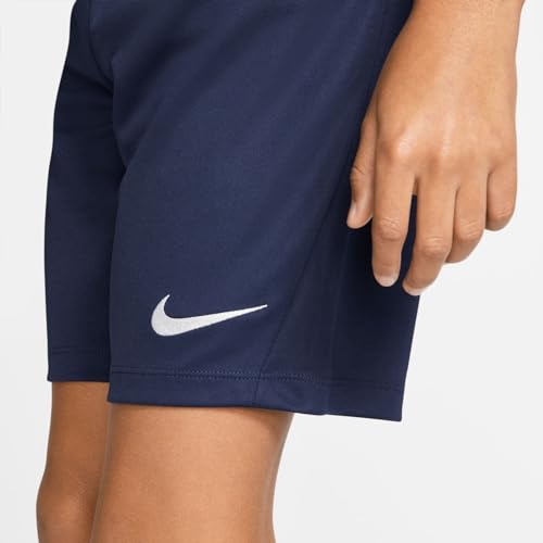 Nike Y Nk Dry Park III Short NB K Sport Shorts, Unisex niños, Midnight Navy/White, S