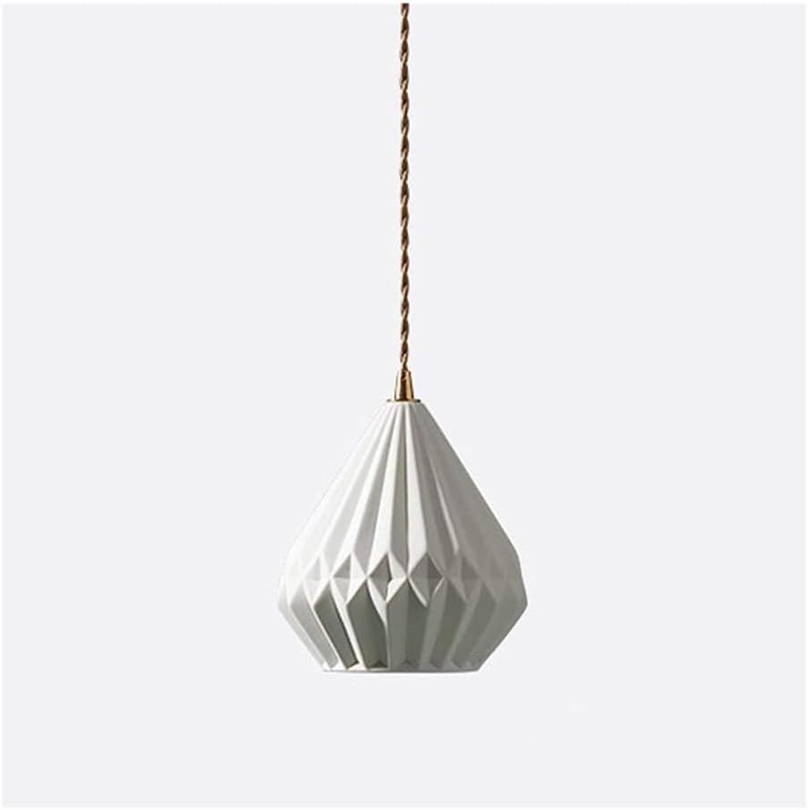 Lampe suspendue semi-encastrée en laiton pour salle de bain