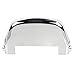 SHMTOOL Chrome Rear Passenger Floorboard Insert Cover Compatible With Harley Touring Electra Glide Road Glide Road King Street Glide EFI FLHXI Heritage Softail Dyna Fat Bob FXDF