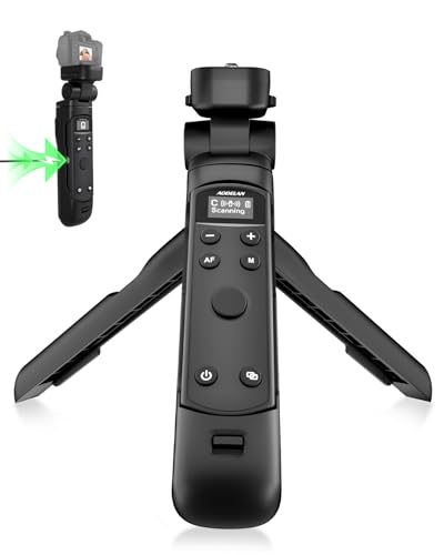 for Canon Tripod with Rechargeable Remote Control - Aodelan Wireless Shooting Grip with OLED Screen for Vlogging for Canon G7X III, G5XII, SX70 HS, EOS RP, EOS R, R5, R6, M50, M50 II, 77D, 250D, T8i