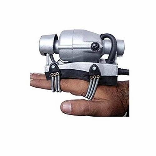 WBD AC Daul Speed Head Massager Machine for Full Body and Pain Relief Device, Silver