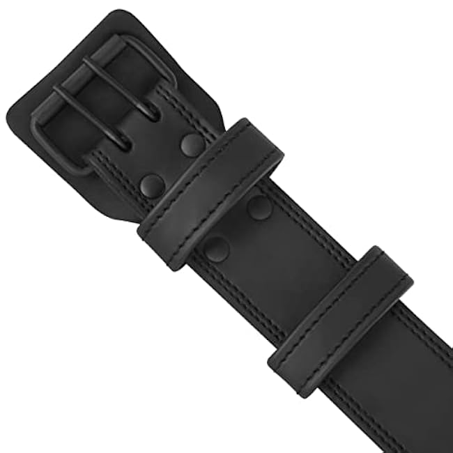 FISTRAGE Power Weight Lifting Leather Belt Gym Back Support Strap Training Fitness Exercise for Tough Workouts | Power Lifters | Supports Lumber Lower Back With Free Wrist Strap