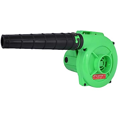 SCEPTRE SPBK-30 Electric Air Blower (Green) | 550W High Power Dust Cleaner & Suction Tool | 14000 RPM, 170 km/hr Airflow | Lightweight Handheld Machine for Home, Car, PC, Garden