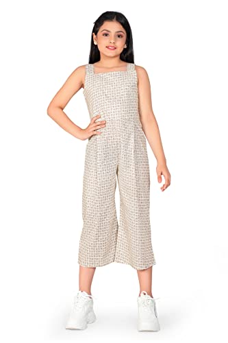 Image of Fashion Dream Girls Midi Length Cotton Jumpsuit