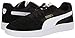 PUMA mens Astro Kick Sneaker, Black/White/Team Gold, 11.5 US
