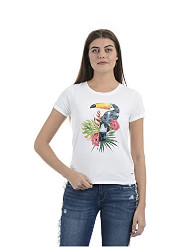 Image of Pepe Jeans White Women T-Shirt