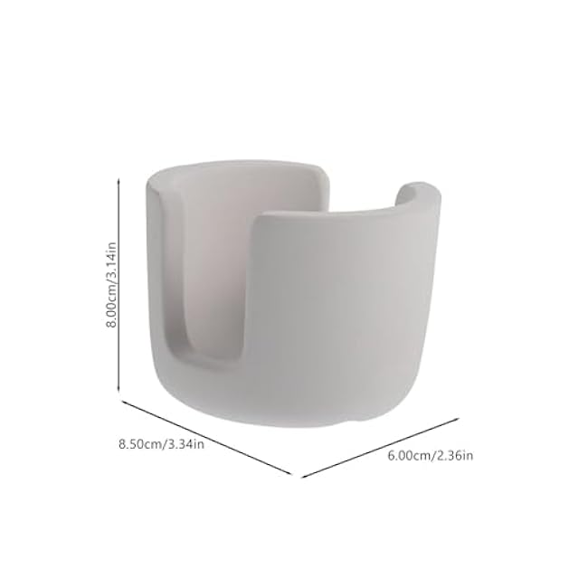 Alipis Diatomite Sponge Holder, Slotted Dish Sponge Holder Fast Absorbing Stone Drying Caddie Instant Drying Sink Tray for Kitchen Sink Bathroom Organizer Grey