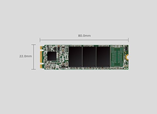 Image of Silicon Power 120 GB SSD M.2 2280, Solid State Drive M55, Synchronous 3NAND Flash and SATA III 6 Gb /s Interface, 535 /410 MB /sec Read /Write