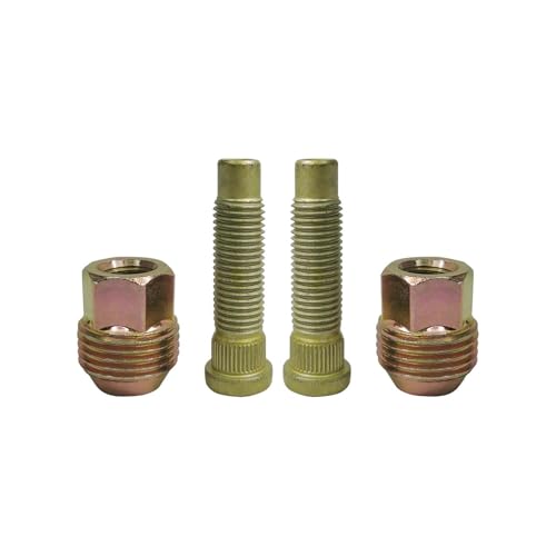 Image of 4PCS M12x1.5 Wheel Lug Stud Nut Set Compatible with Chevy Blazer Cruze Sonic Camaro HHR Malibu S10 Trax GMC Canyon Jimmy Sonoma Buick Lacrosse Lesabre Firebird Montana 611-109