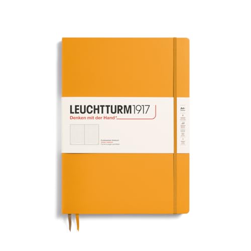 Carnet Master Classic LEUCHTTURM1917 - A4+ - 233 Pages Pointillé - Couverture Rigide Sauge - Organisation Premium