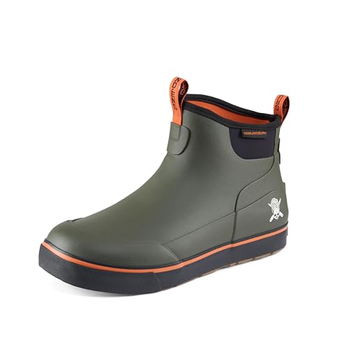 Image of Grundens Men's DECK-BOSS Ankle Boot | Durable, Waterproof