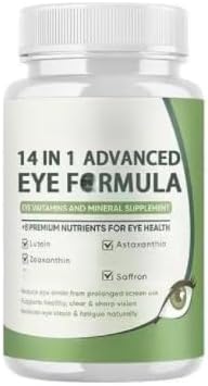 Advanced eye formula, eye vitamins and minerals to support focused vision