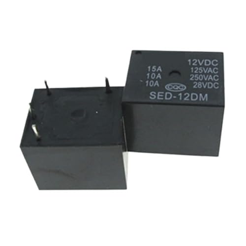 Relais de puissance 12V SED-12DM 15A 4PIN pour montage PCB