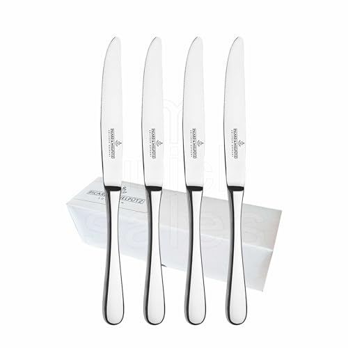 Lot de 4 couteaux à dessert à manche creux de la série Charisma de Picard & Wielpütz