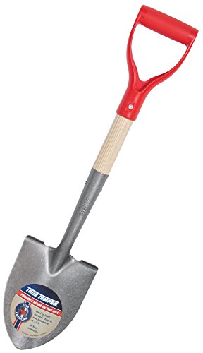 TOOLBASIX 33296PRL-FP Round Point Fiberglass Handle Shovel