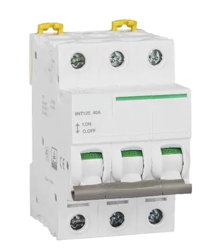Interrupteur d'isolement IINT125 3P 40A A9S68340 | Sectionneur modulaire triphasé 230/400V