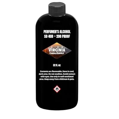 Perfumers Alcohol (1 Gallon  Four 32 oz Bottle) - SDA 40B - 200 Proof - for Making Custom Creations, Such As: Perfume, Eau de Parfum, Eau de Toilette, Cologne, After Bath Spray, Air Freshener