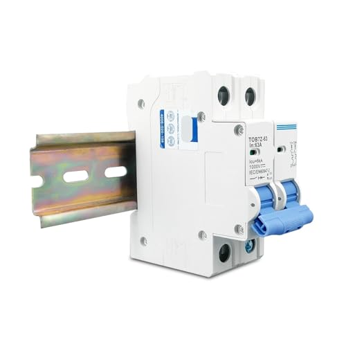 Evite cortocircuitos con el disyuntor solar mini MCB de CC de 2 polos y 50A 3