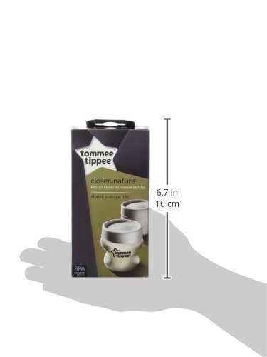 Tommee Tippee Milk Storage Lids X4