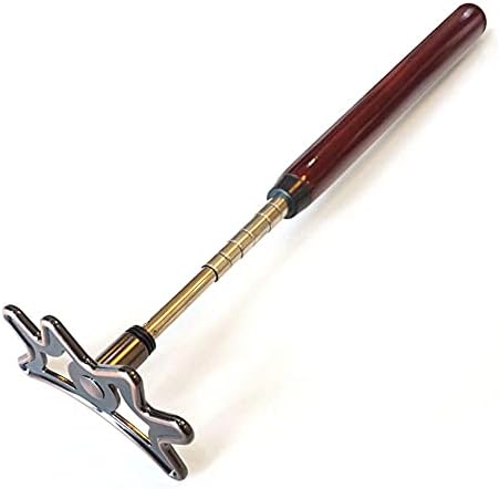 ISPIRITO Billiard Bridge Retractable Pool Stick with Removable Bridge Head Portable Design Screw on Bridge Head Pool Cue Accessory