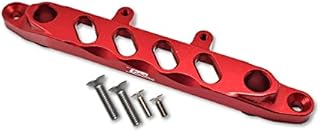 Aluminum Front Chassis Brace For Axial 1/6 SCX6 Jeep JLU Wrangler AXI05000-5Pc Set Red