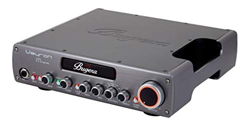 Bugera VEYRON MOSFET BV1001M Ultrakompakter 2.000-Watt-Class-D-Bassverstärker mit MOSFET-Vorverstärker, Kompressor und DYNAMIZER-Technologie