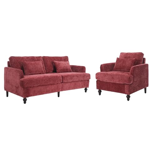 MOONMISS Sectional Sofa, 2 Piece Living Room Set, Including Loveseat