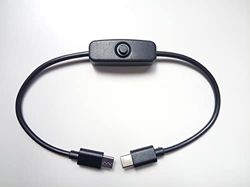 Amazon.co.jp: ON/OFF スイッチ付き 5V出力専用 Type-C 電源ケーブル