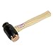 Sealey CRF35 Hickory Shaft Copper/Rawhide Faced Hammer, 3.5lb