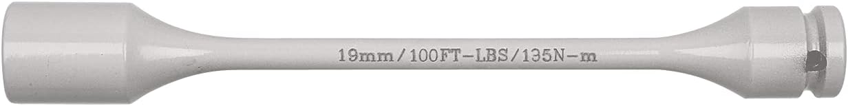 KS TOOLS 1/2" Torsional Torque Limiter Socket 19 mm x 135 Nm