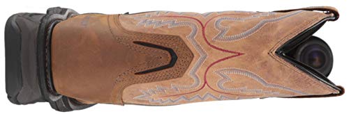 Ariat Mens Workhog Xt Wide Square Toe Waterproof Work Boot Distressed Brown/Bravo Brown 10 Wide #TOP2